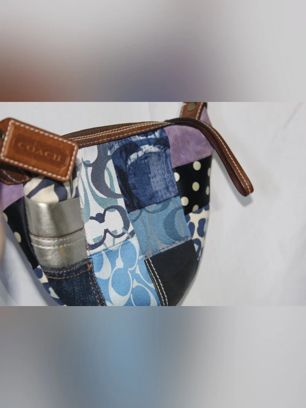 Coach Patchwork Crescent Y2K Bag